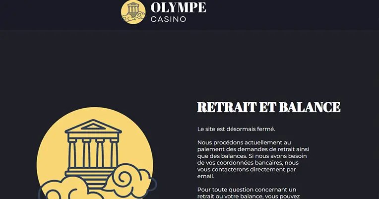 Découvrez olympe casino connexion